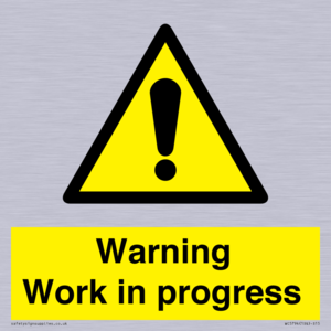 Warning Work in progress